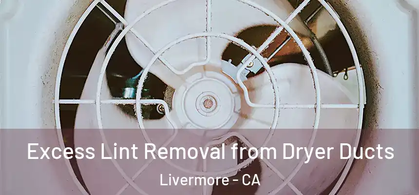 Excess Lint Removal from Dryer Ducts Livermore - CA
